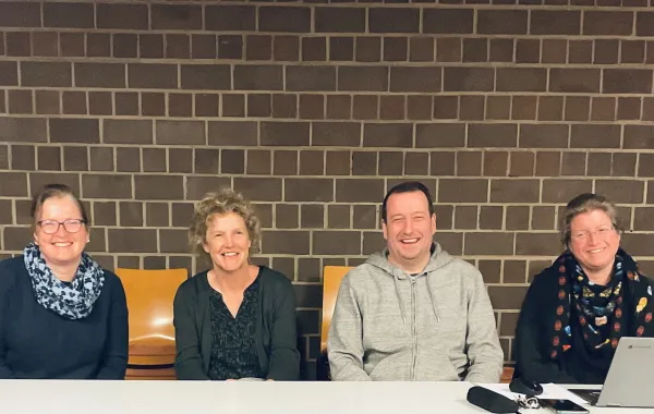 Auf dem Bild von links nach rechts: Kerstin Marschall, Simone Macht, Alexander Wimmer, Stefanie Lechner | Foto: N. Heinrich